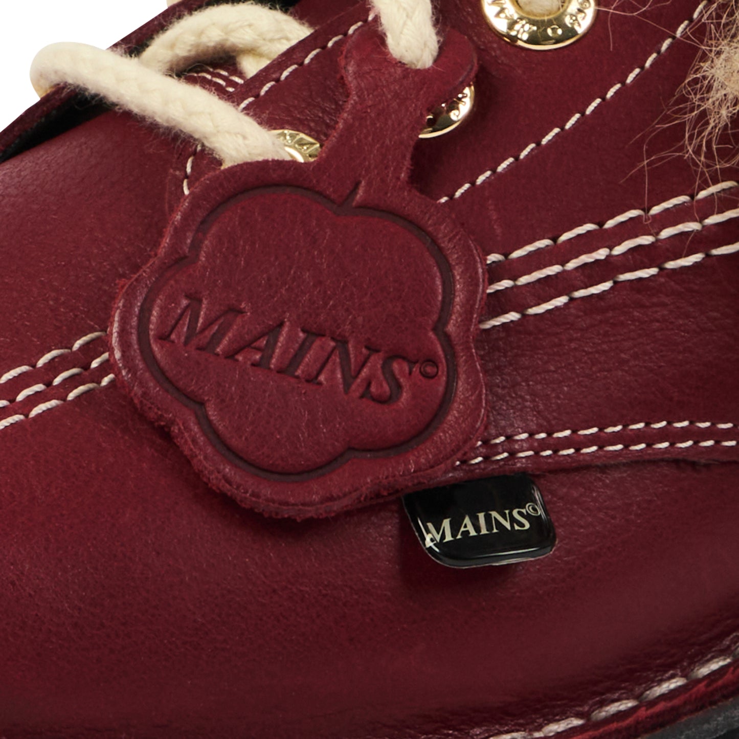 MAINS x Kickers - Red Kick Mule