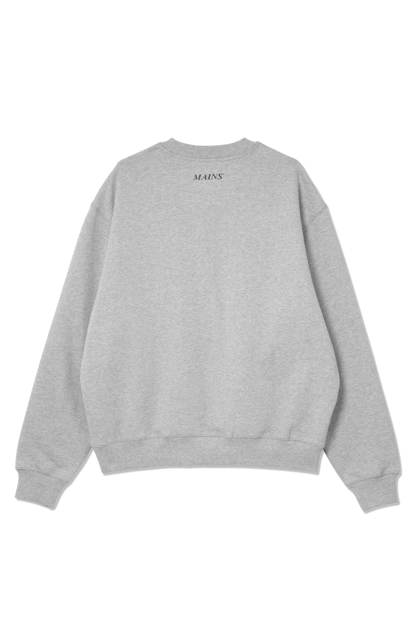 Grey Marl Crew Neck