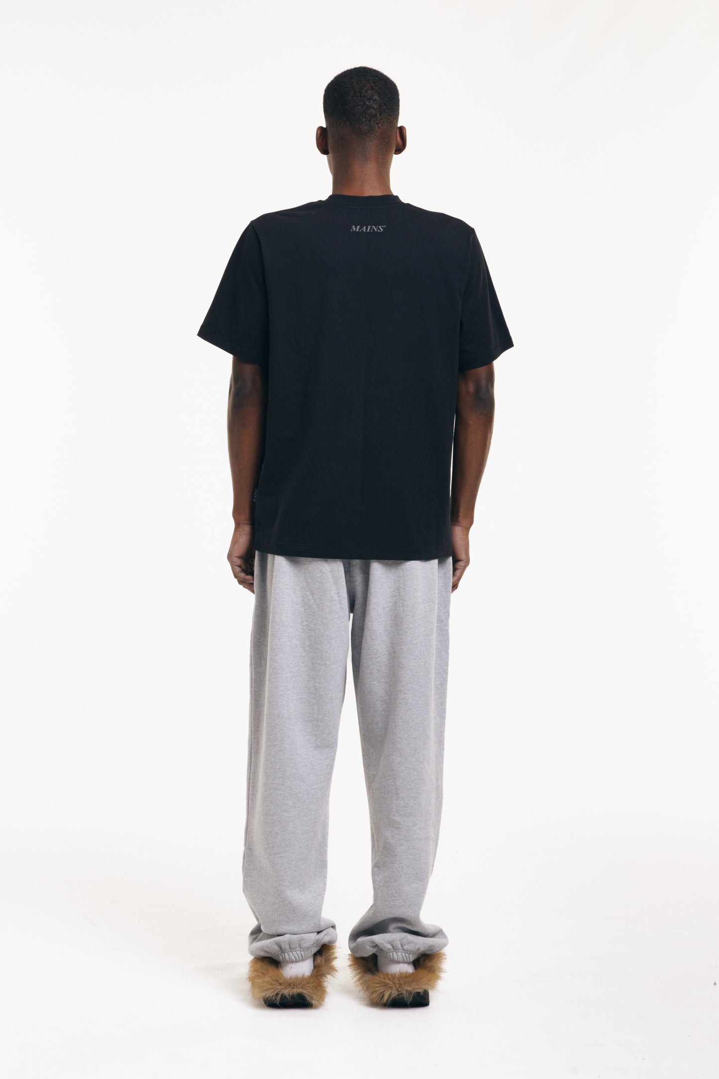 MAIN(S) Black T-shirt