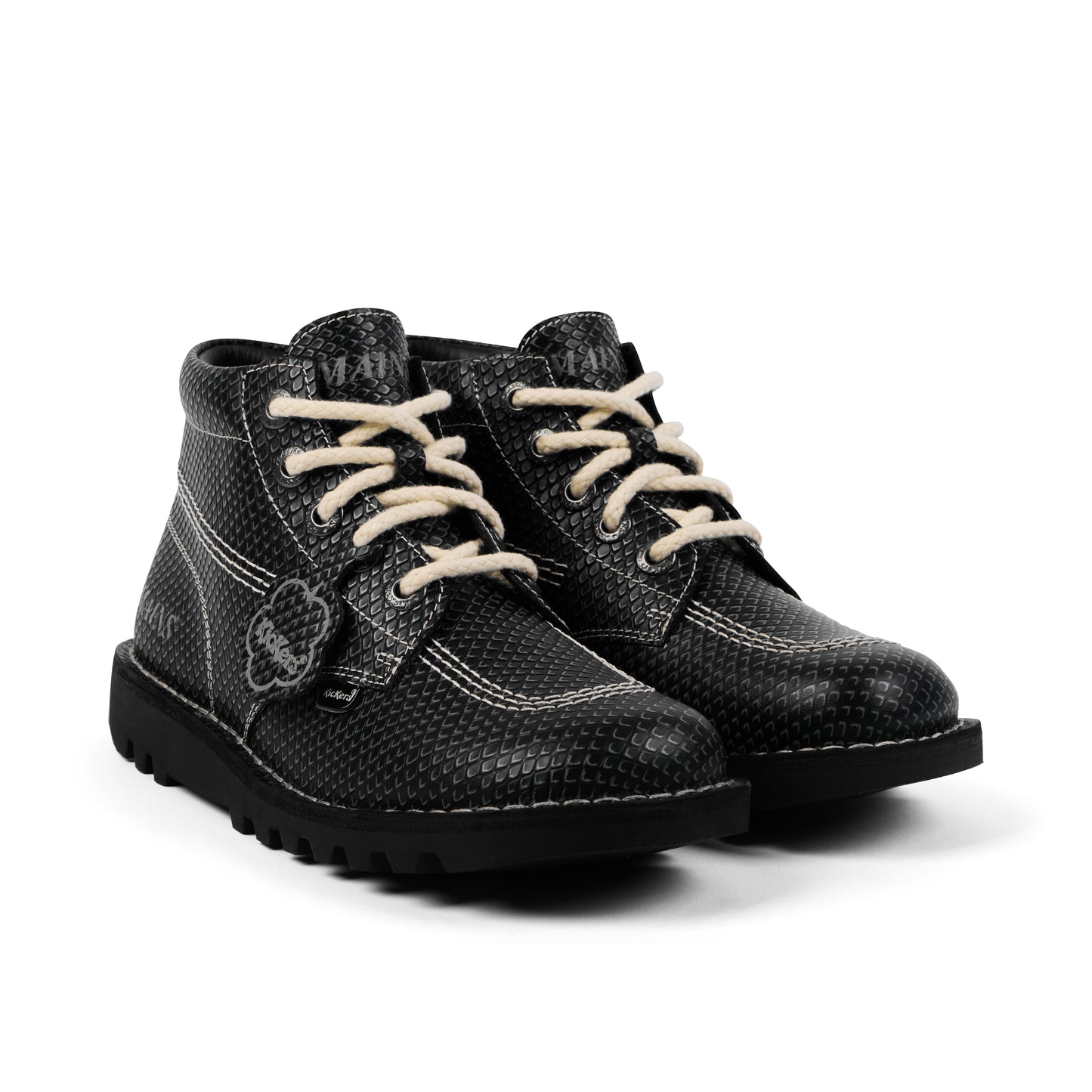 MAINS x Kickers - Grey Kick Hi