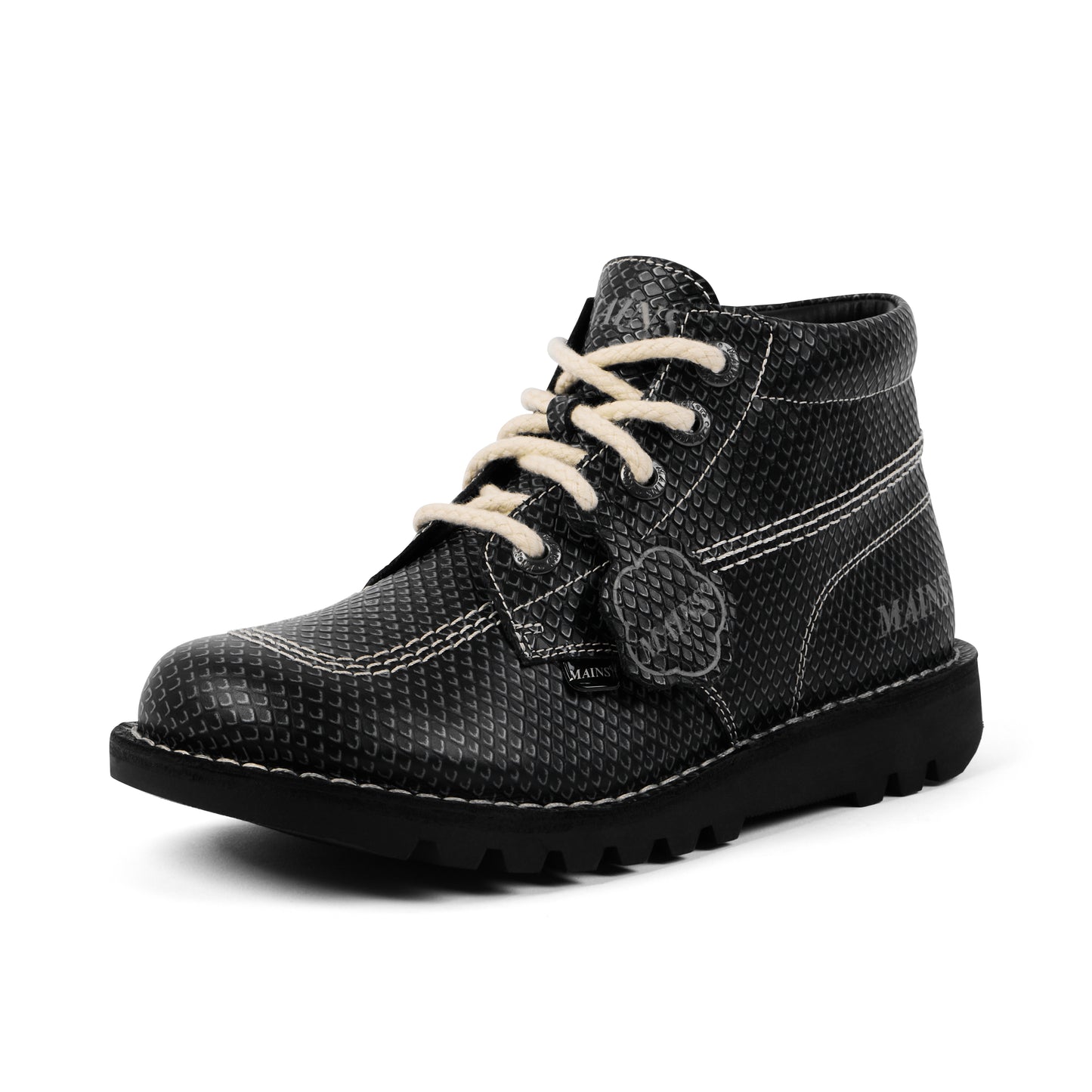 MAINS x Kickers - Grey Kick Hi