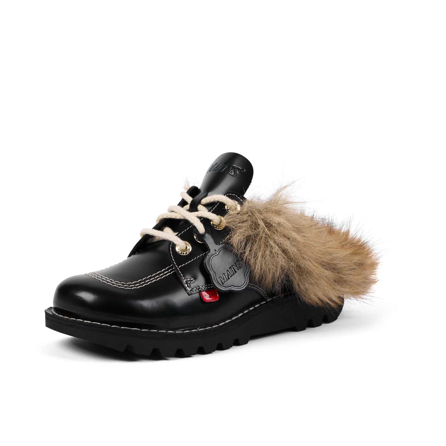 MAINS x Kickers - Black Kick Mule