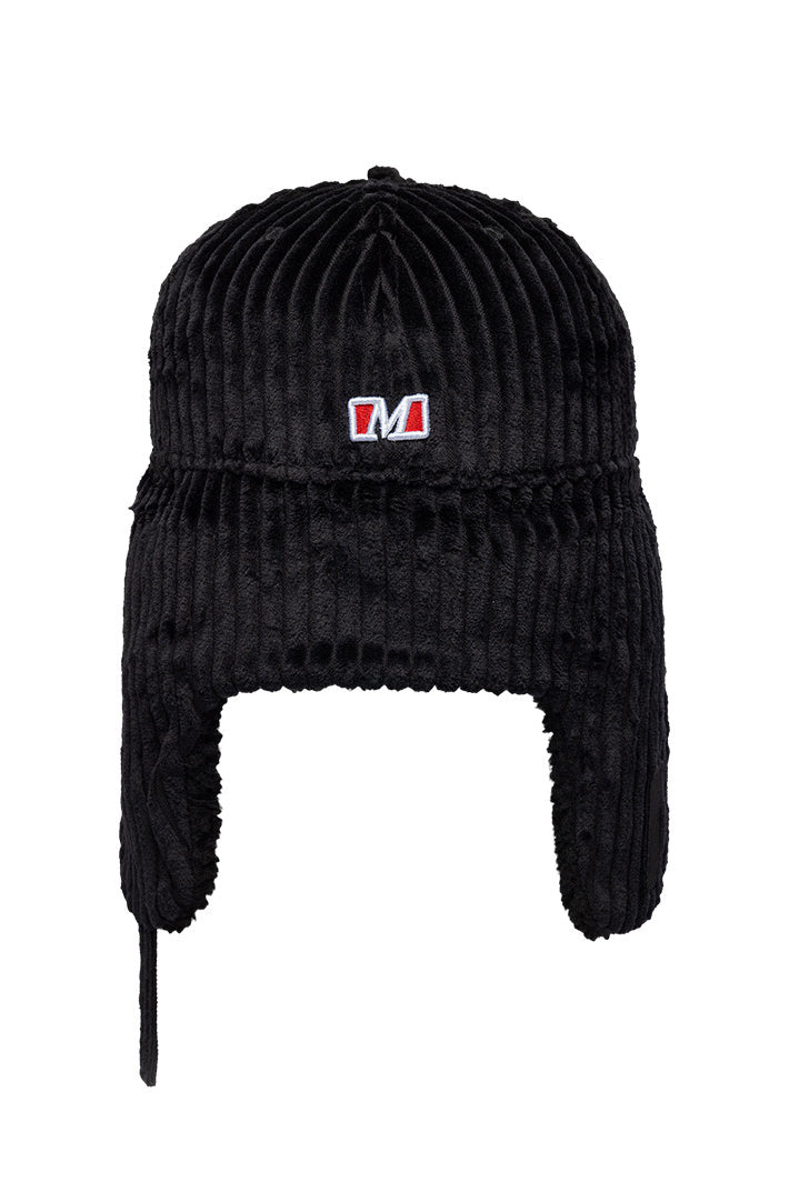 MAINS x New Era Black Cord 59FIFTY Fitted Dogear Cap