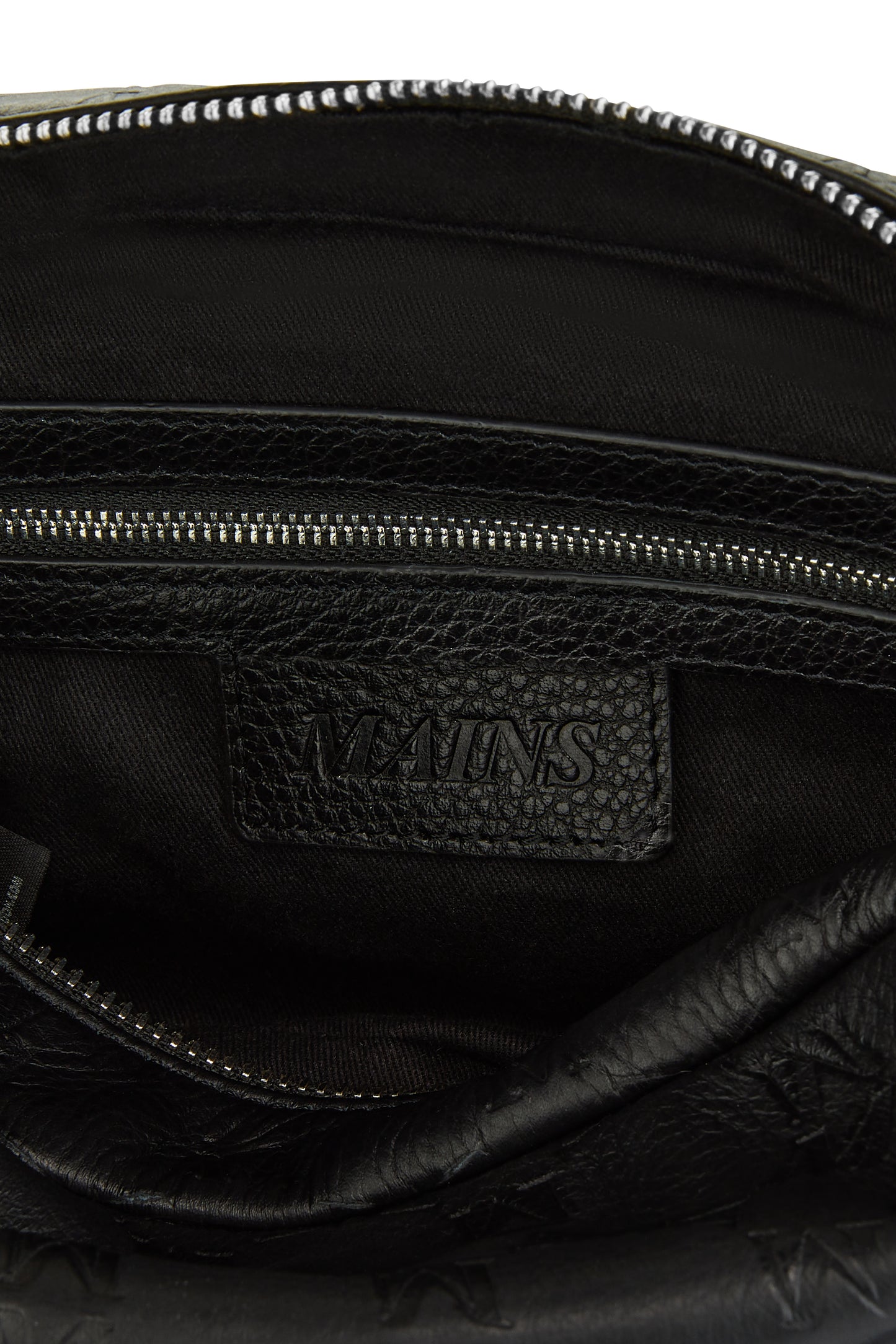 Monogram Leather Cross Body Bag