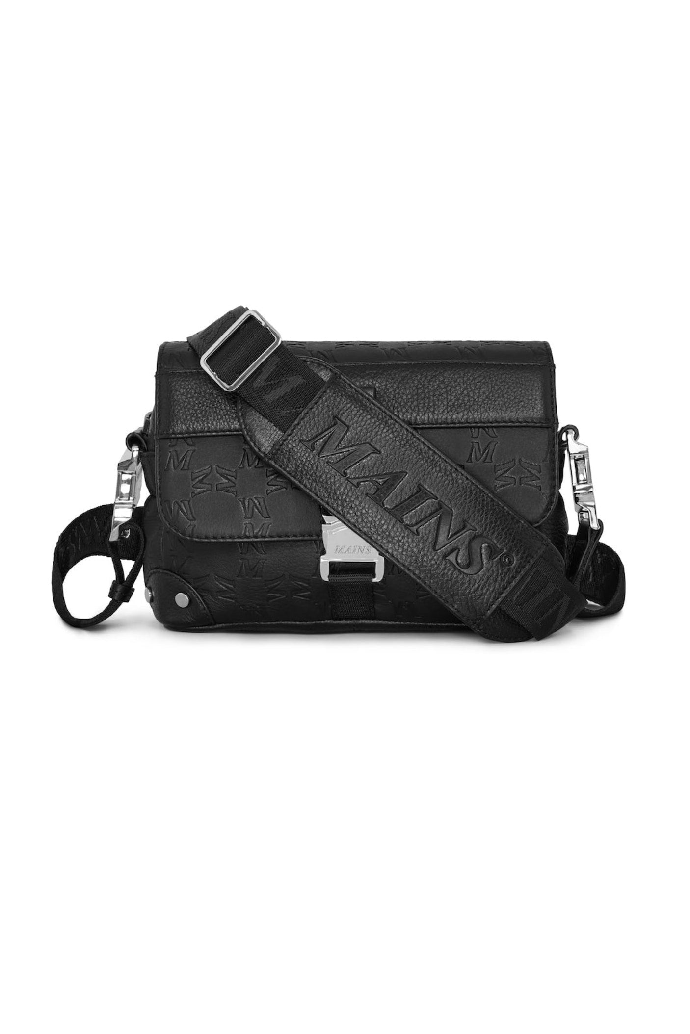 Monogram Leather Cross Body Bag