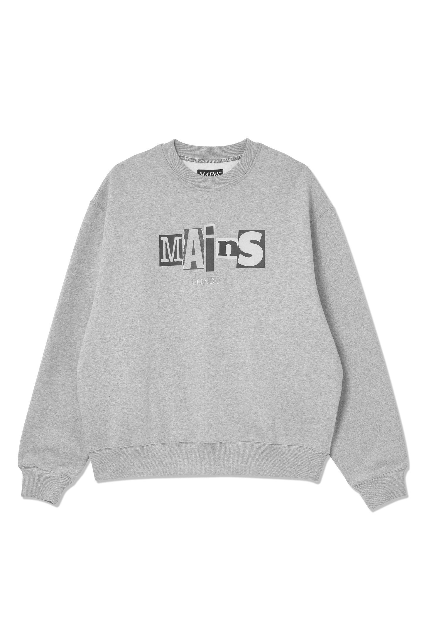 Grey Marl Crew Neck