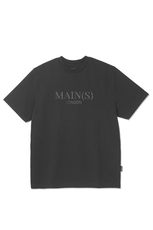 MAIN(S) Black T-shirt