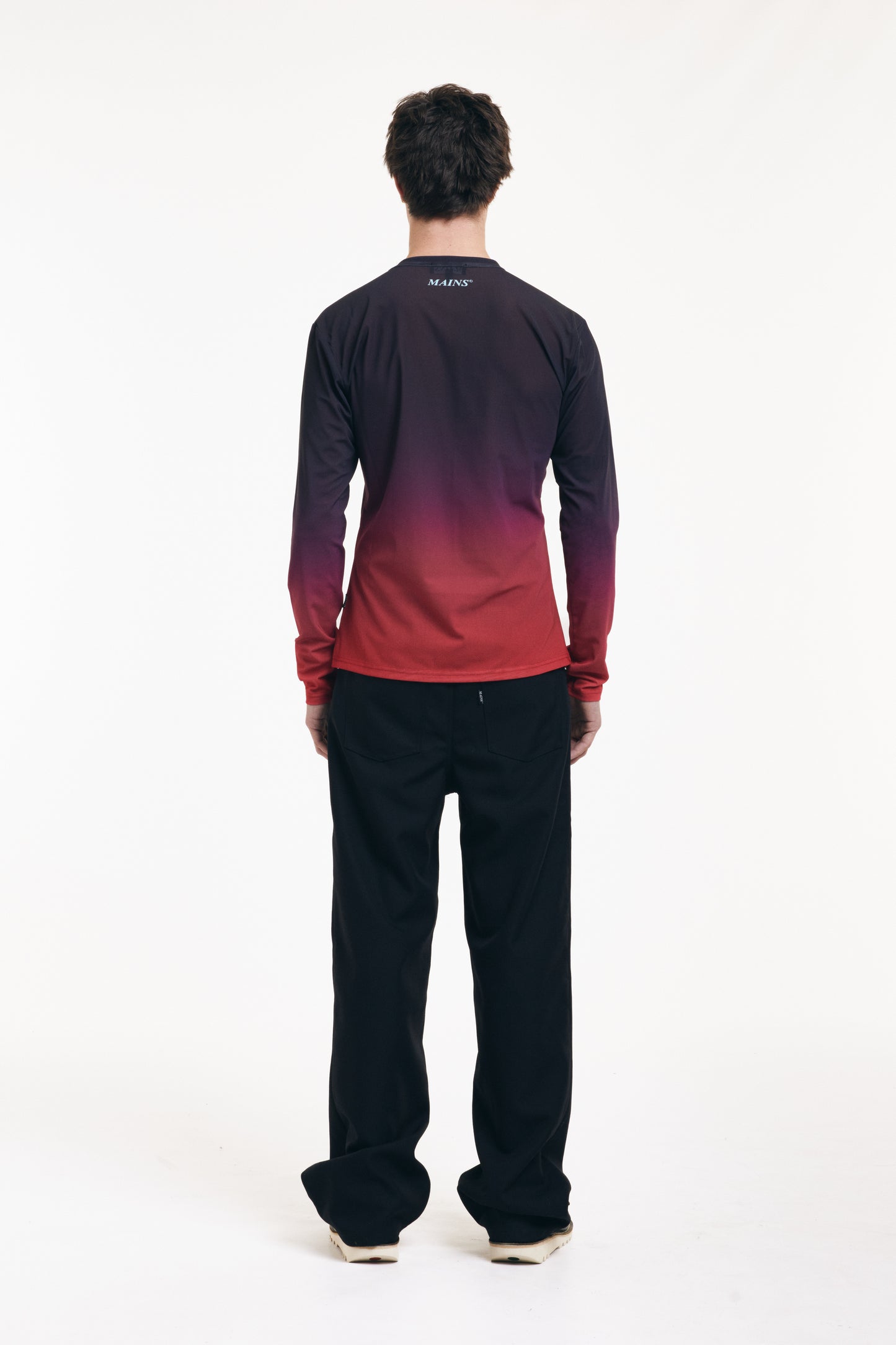 OOPS Long Sleeve Mesh Top