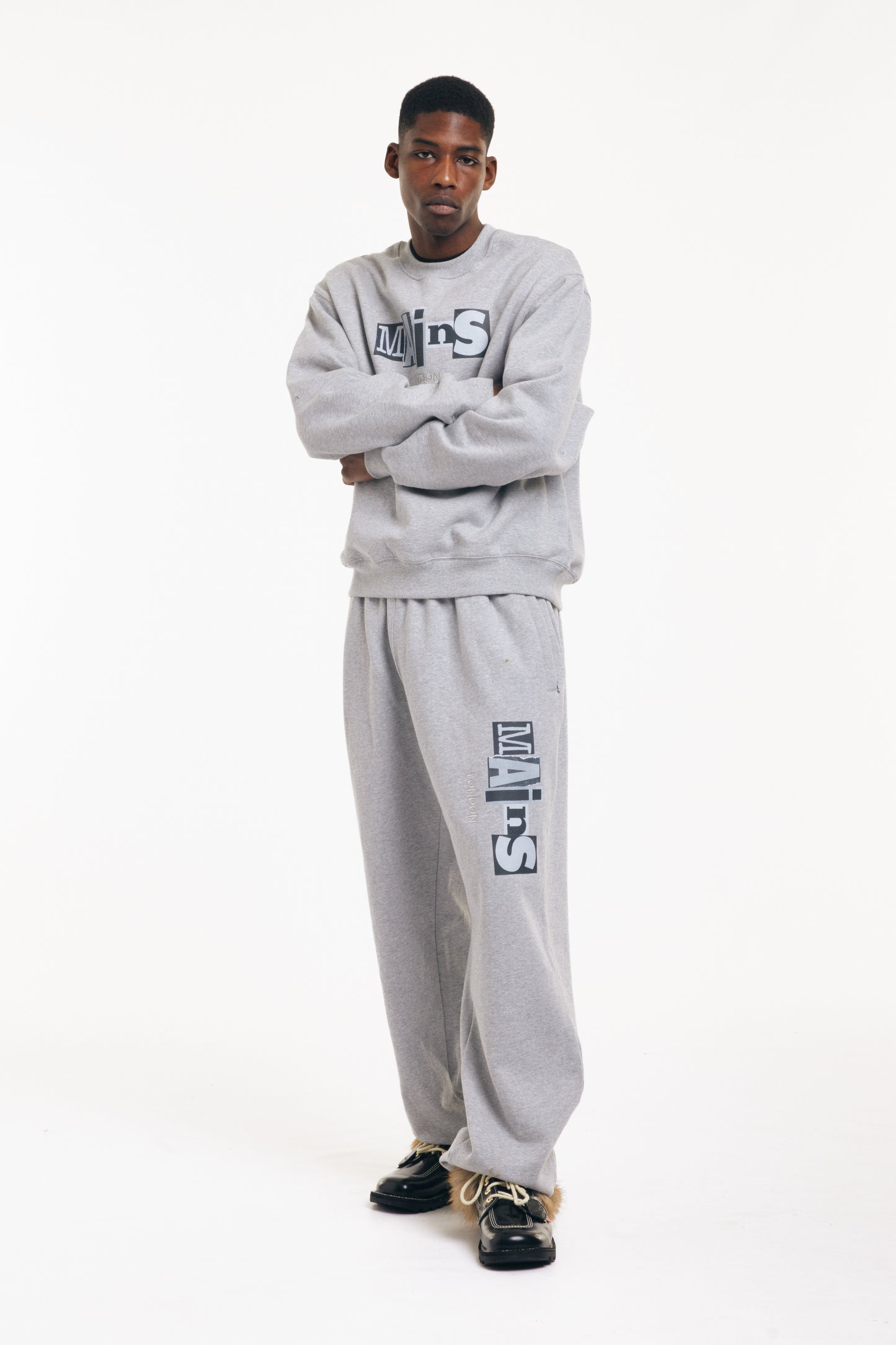 Grey Marl Joggers