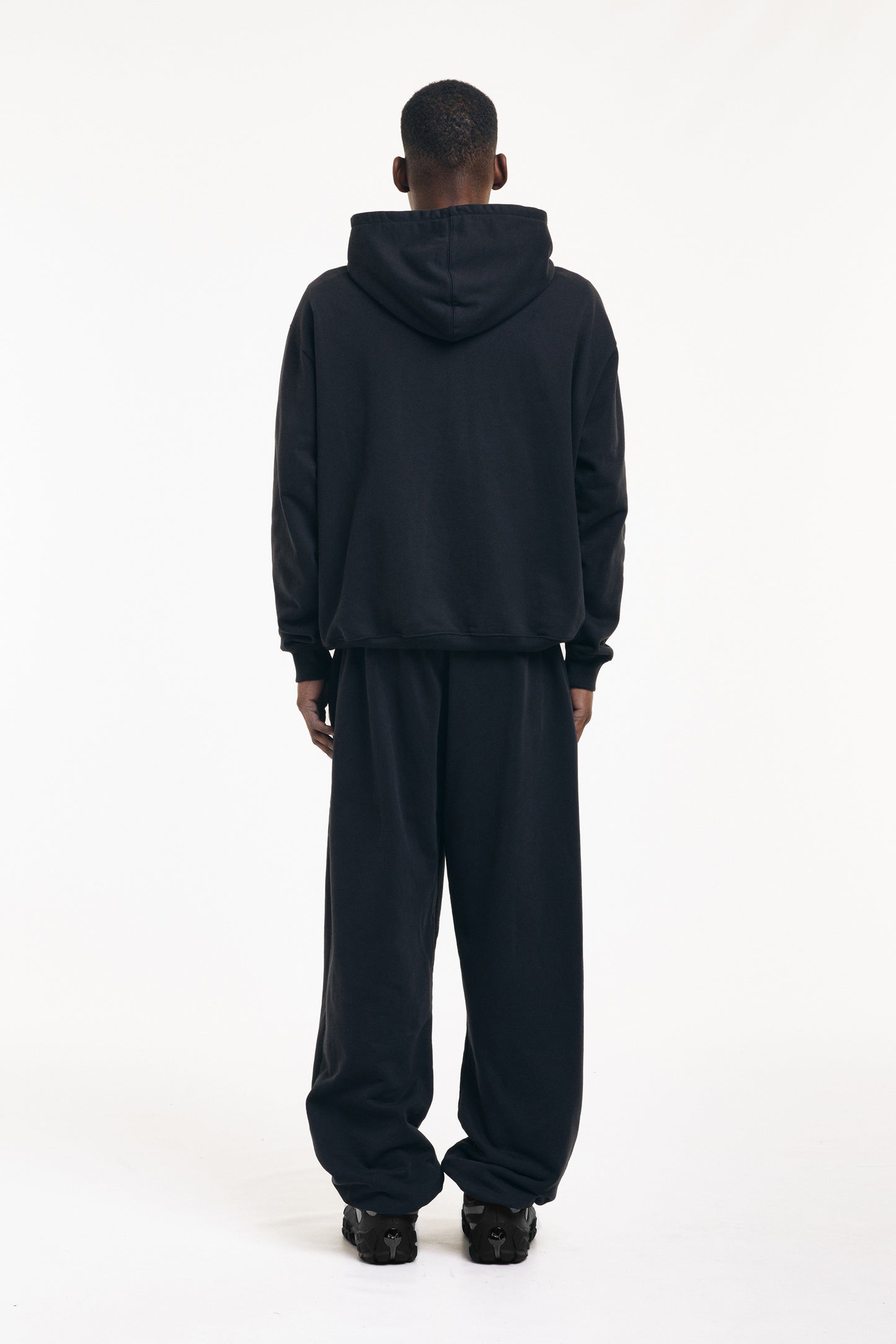 MAIN(S) Black Pull Over Hoodie