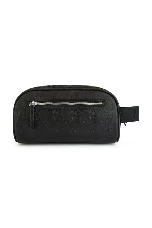 Monogram Leather Wash Bag