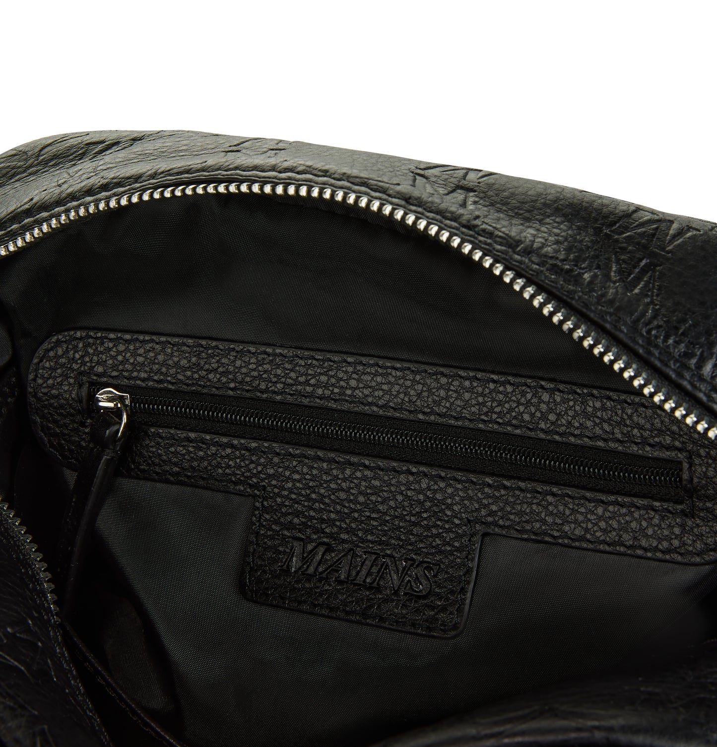 Monogram Leather Wash Bag